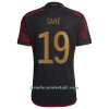 Camiseta de fútbol Alemania Sane 19 Segunda Equipación Mundial 2022 - Hombre